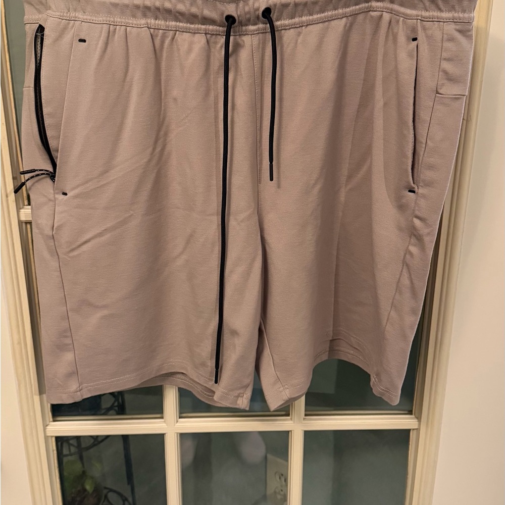 Men's Performance Shorts in Tan